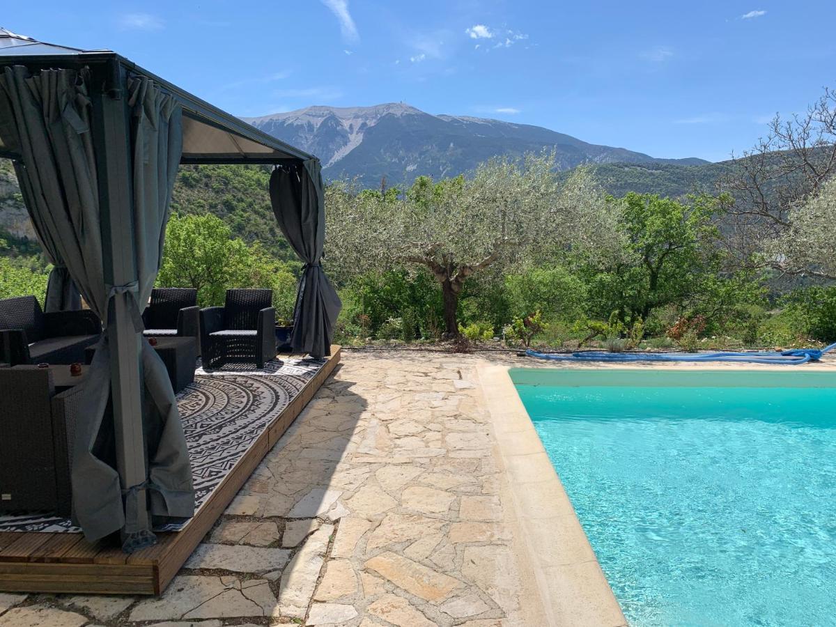 Font Nouvelle Maison De Charme Drome Provencale, 6 Ou 10 Personnes Avec Piscine Plaisians Zewnętrze zdjęcie
