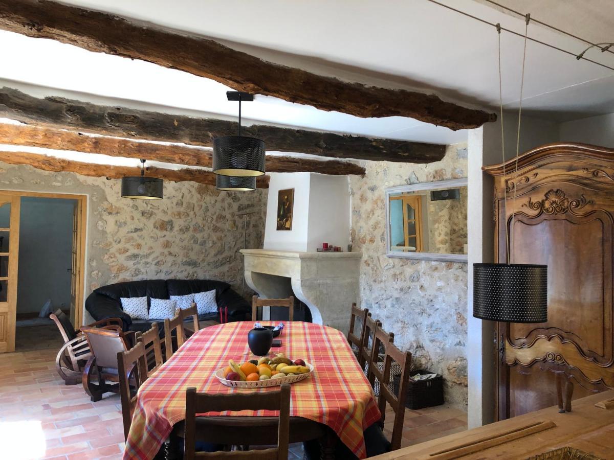 Font Nouvelle Maison De Charme Drome Provencale, 6 Ou 10 Personnes Avec Piscine Plaisians Zewnętrze zdjęcie